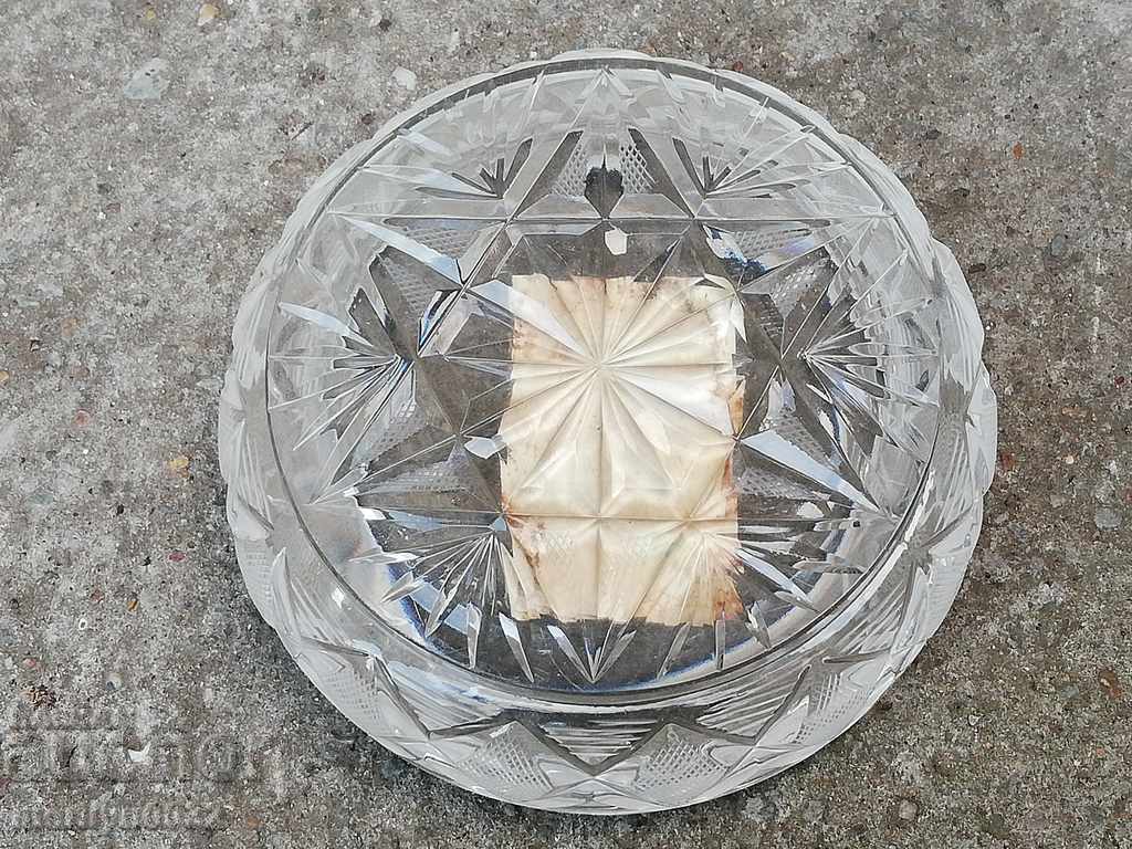 Auction Crystal candy and metal candy service Poland 1981 Auction Crystal candy and metal candy service Poland 1981