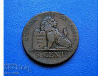 Belgium 5 centimes /5 Centimes/ 1851
