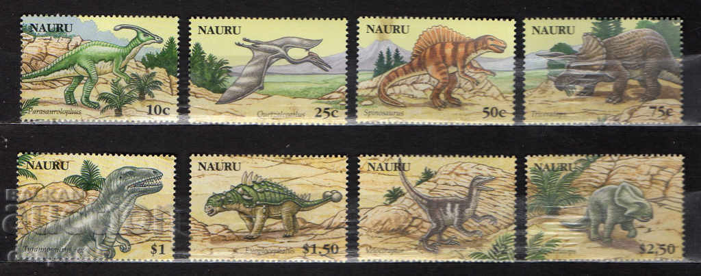 2006. Nauru. Prehistoric Animals - Dinosaurs.