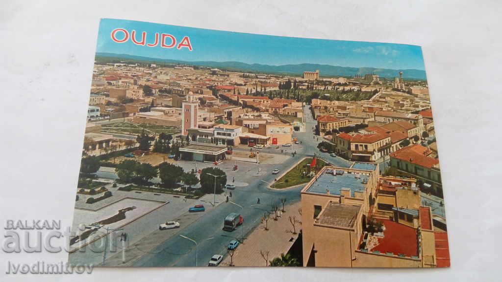 Carte poștală Oujda Vue Generale