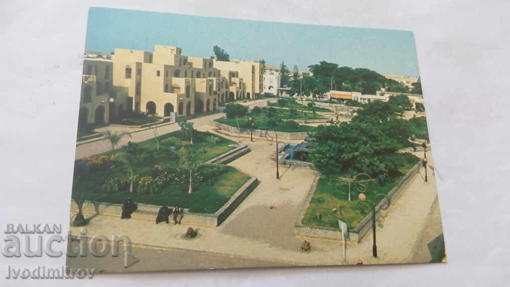 Postcard Settat Place Mohammed V