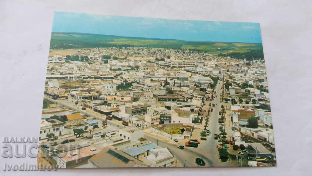 Postcard Settat Aerial view