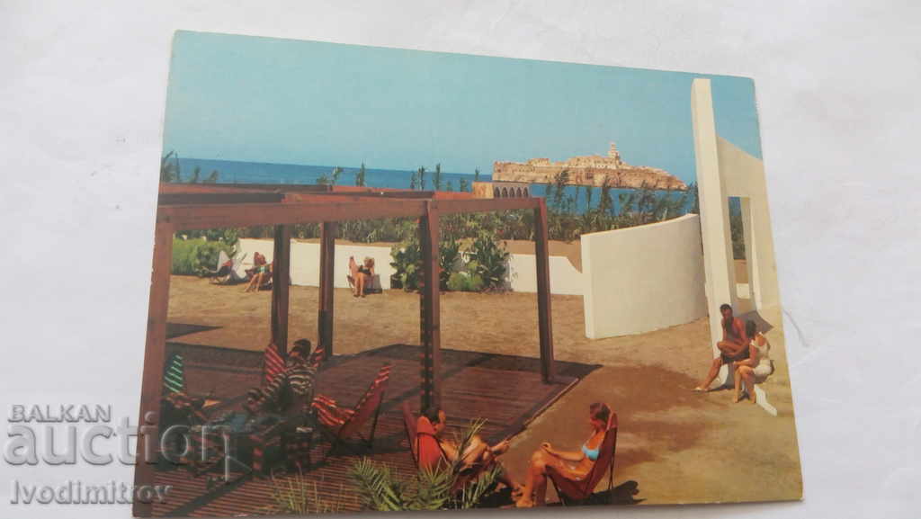 Postcard Al Hoceima Vue sur l'ile Nekkor