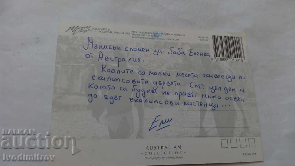 Postcard Australian Aborigines with price 0.55 BGN | € 0.28 Postcard Australian Aborigines with price 0.55 BGN | € 0.28