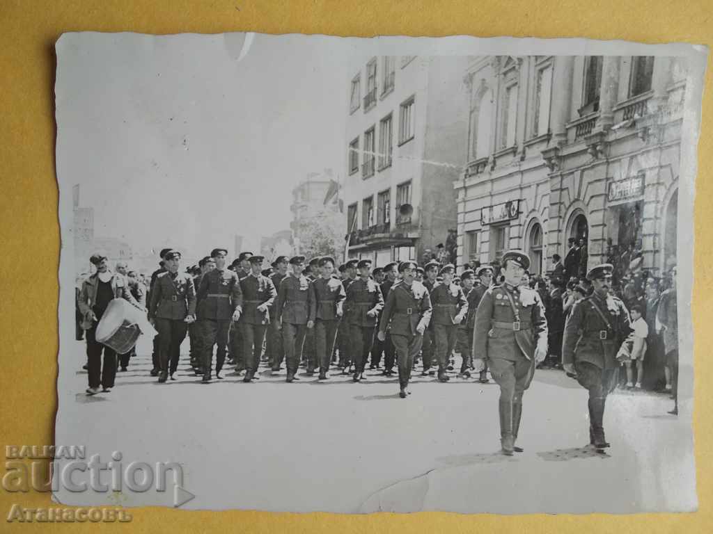 Imagine veche Sofia 1947 Parade
