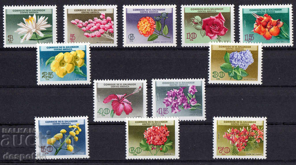 1965. Ελ Σαλβαδόρ. Λουλούδια.