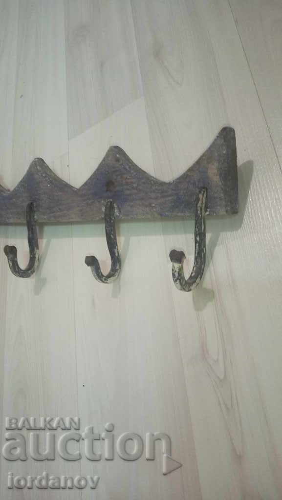 Стара дървена закачалка. - 7 Стара дървена закачалка. - 7