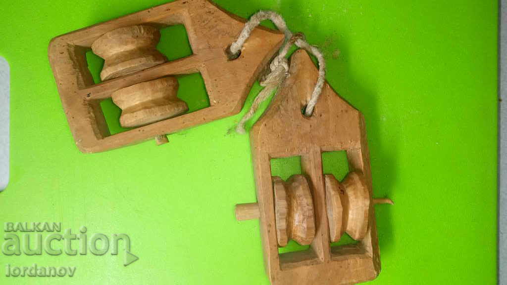 Old wooden rolls for looming. with price 15.00 BGN | € 7.67