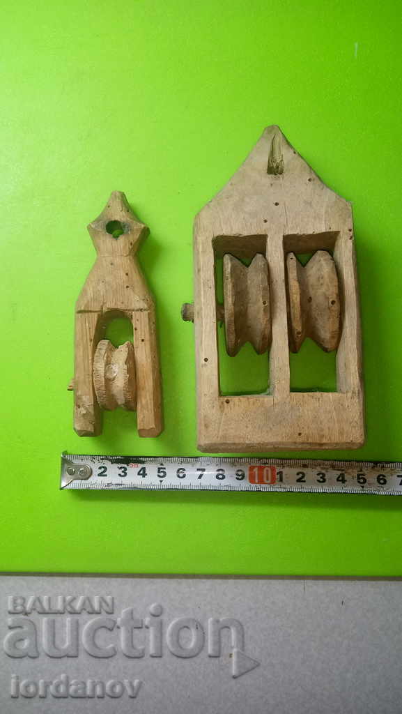 Old wooden rolls for looming. with price 15.00 BGN | € 7.67 Old wooden rolls for looming. with price 15.00 BGN | € 7.67