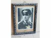 Picture of a pilot officer with Edelweiss Kingdom of Bulgaria