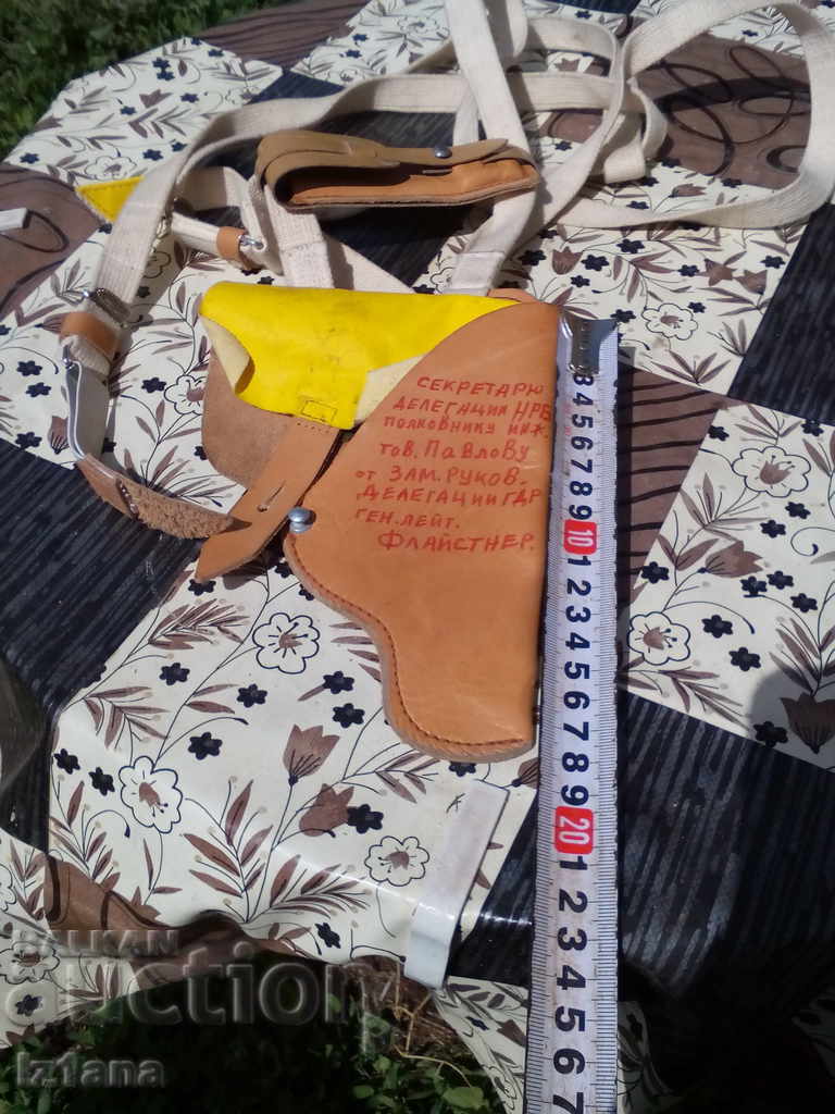 An old military holster - 5 An old military holster - 5