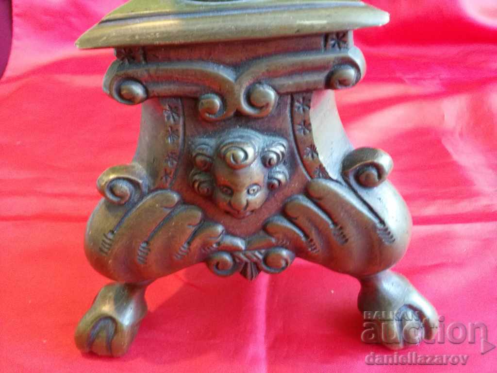 Big Old Massive Church BRONZE Candlestick with price 120.00 BGN | € 61.36 Big Old Massive Church BRONZE Candlestick with price 120.00 BGN | € 61.36