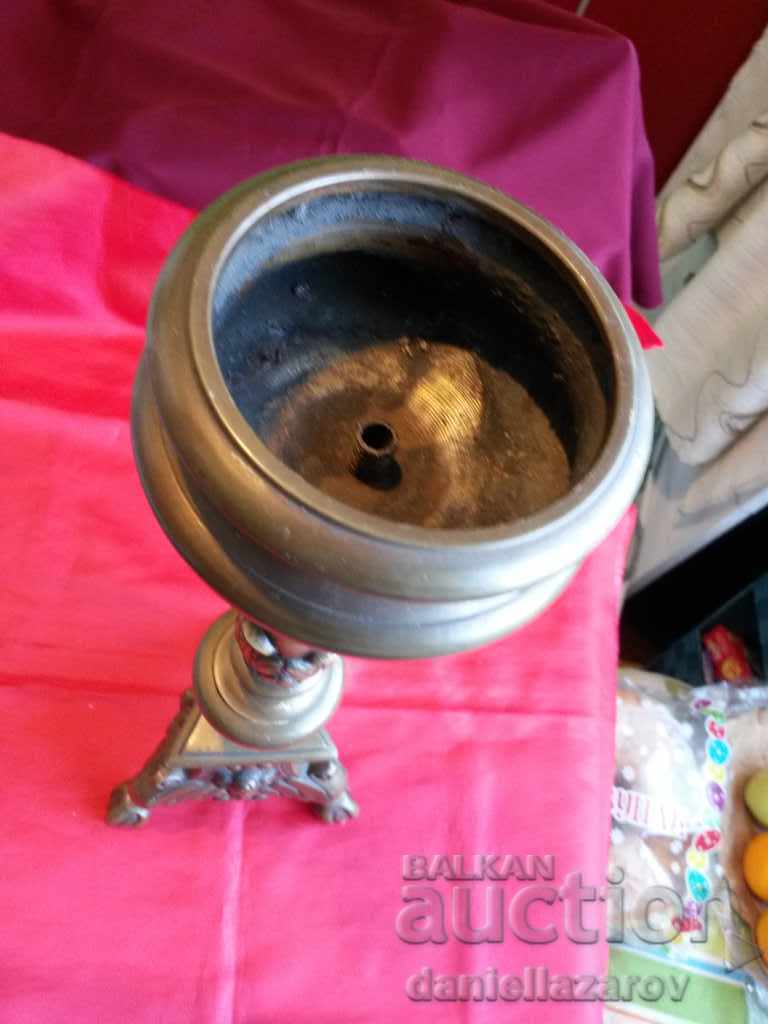 Auction Big Old Massive Church BRONZE Candlestick Auction Big Old Massive Church BRONZE Candlestick