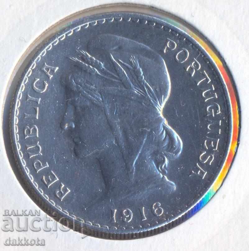 Portugalia 50 santavos 1916, argint, 12,5 g cu preț 40.00 BGN | € 20.45 Portugalia 50 santavos 1916, argint, 12,5 g cu preț 40.00 BGN | € 20.45