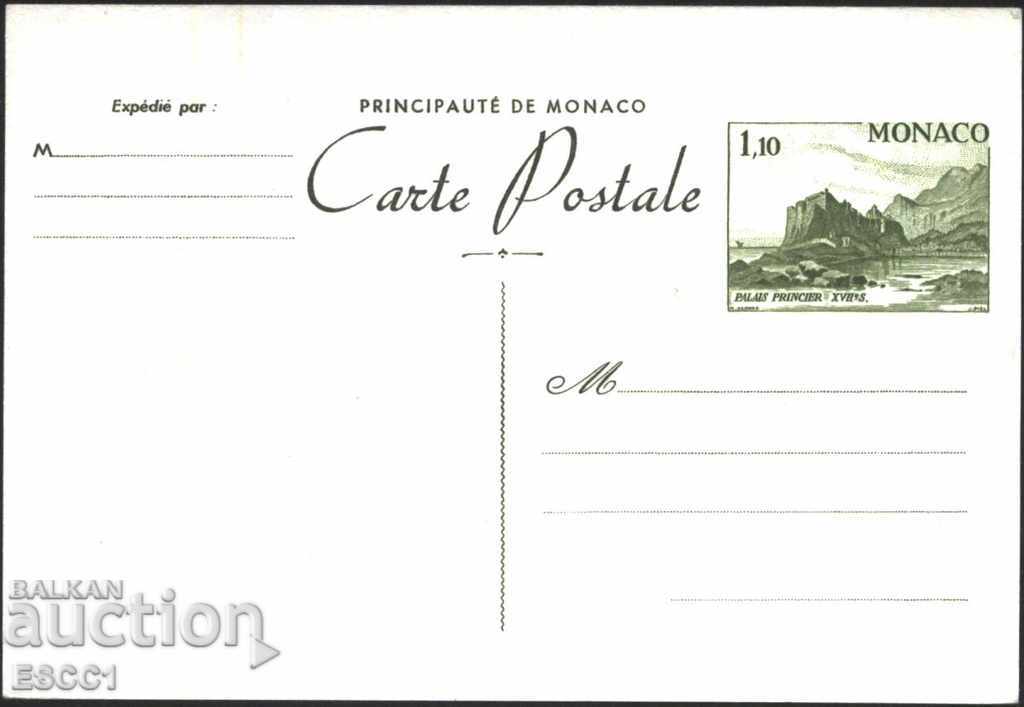 Пощенска картичка Замък, Княжеския дворец от Монако