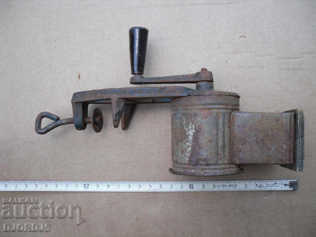 An old machine for grinding spices, marking - 7