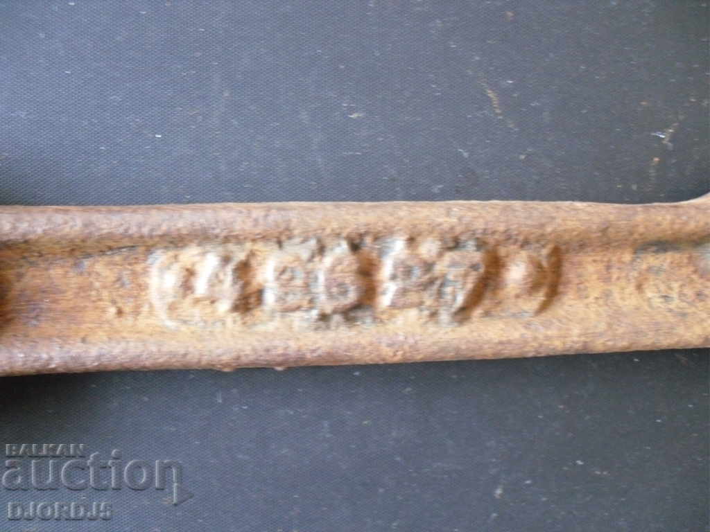 Delivery of Old key, markings