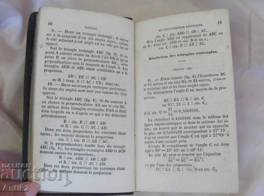 Delivery of 19th Century Book Mathematical Tables Paris Delivery of 19th Century Book Mathematical Tables Paris
