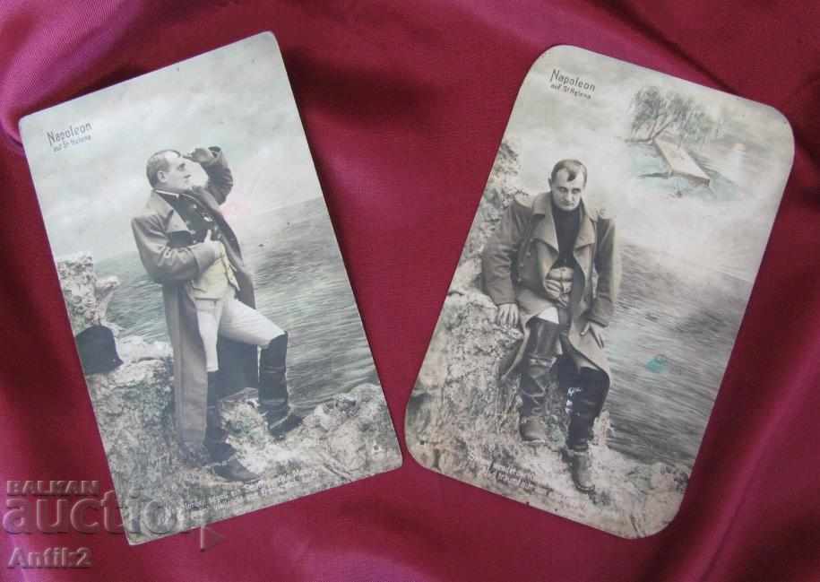 Първа Световна Война 2 броя Пощенски Картички НАПОЛЕОН
