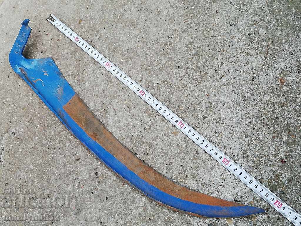 Old forged mowing hair, wrought iron USSR NOT USED - 5
