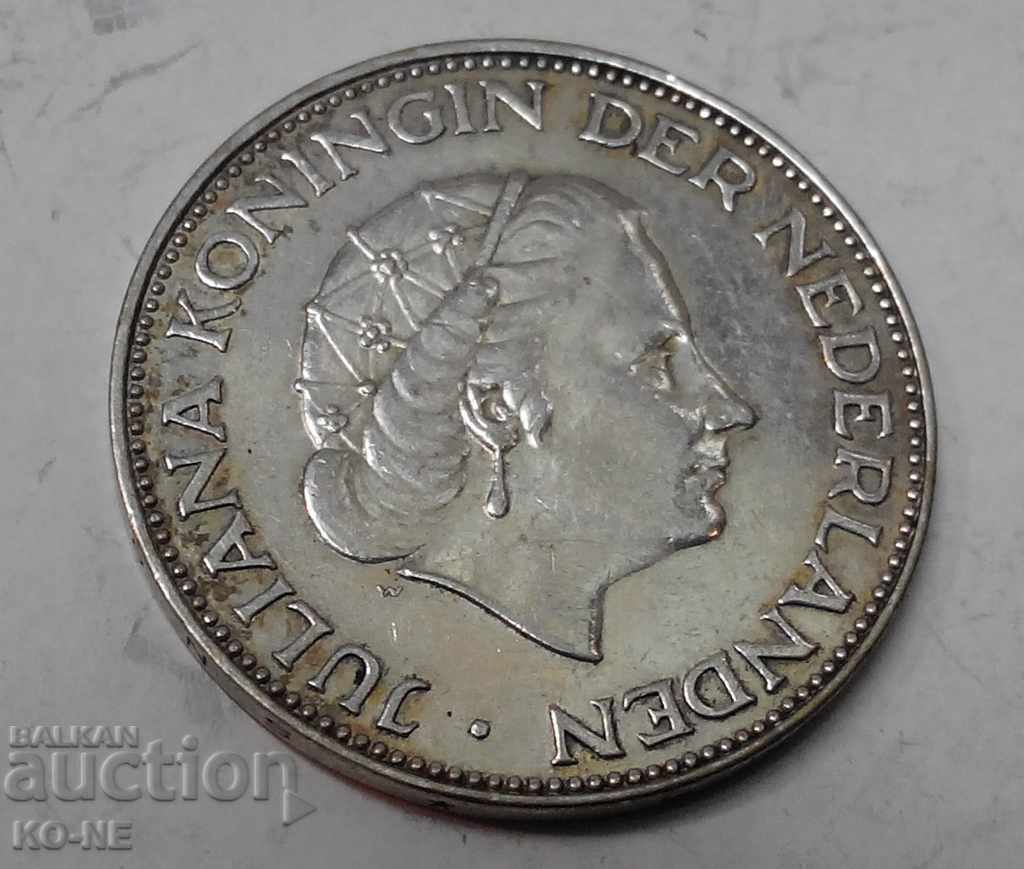 Delivery of Silver coin 2.5 guilders 1961 Netherlands Delivery of Silver coin 2.5 guilders 1961 Netherlands