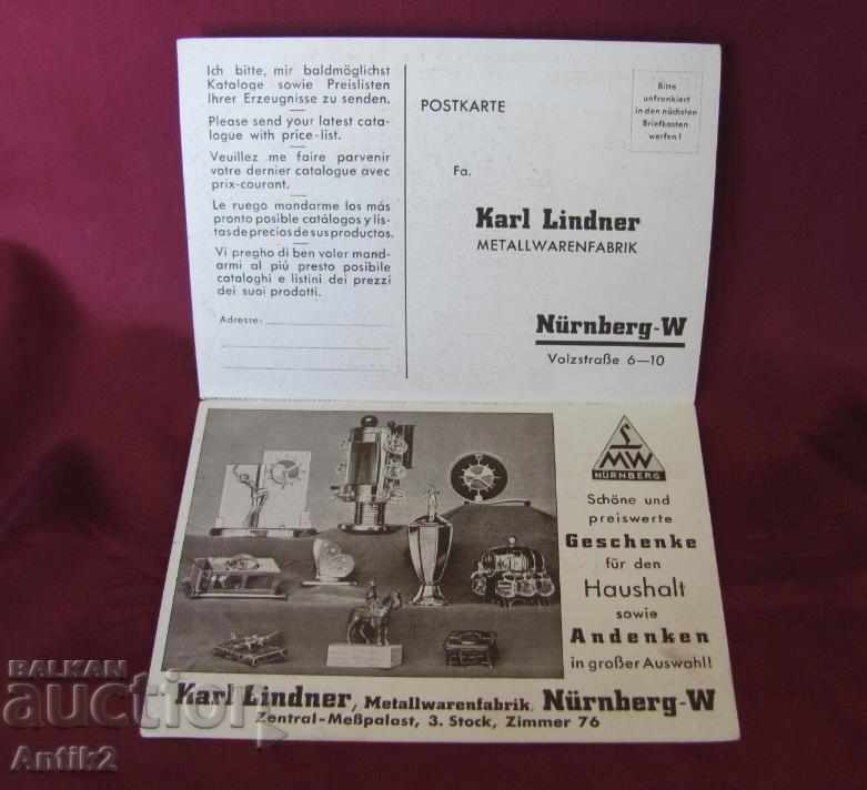 Auction  30 Postcard Advertising METALLWARENFABRIK Germany