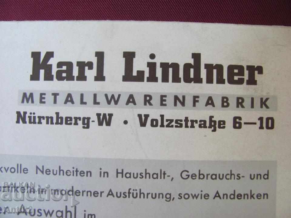 Delivery of 30 Postcard Advertising METALLWARENFABRIK Germany