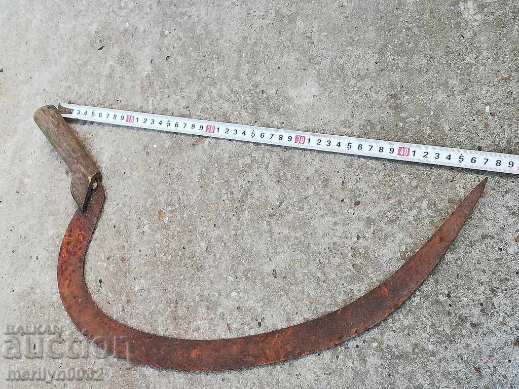 Δημοπρασία Παλιά δρεπάνι συγκομιδή Koser, μαχαίρι Δημοπρασία Παλιά δρεπάνι συγκομιδή Koser, μαχαίρι