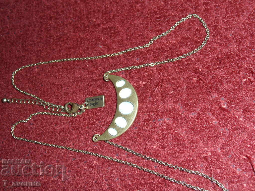 COLIER cu pietre de lună 70cm, înălțime 5/2cm