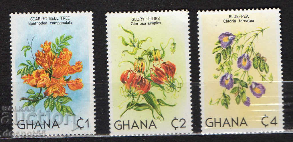 1982. Ghana. Flori.