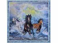 „Elemente”, cai, pictură