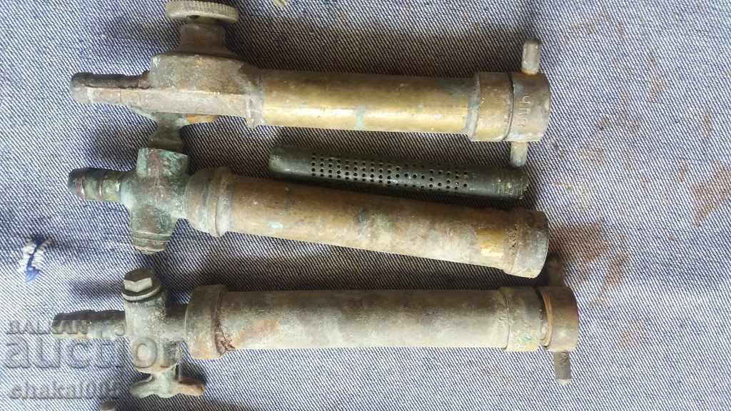Auction  Parts for old copper sprinklers