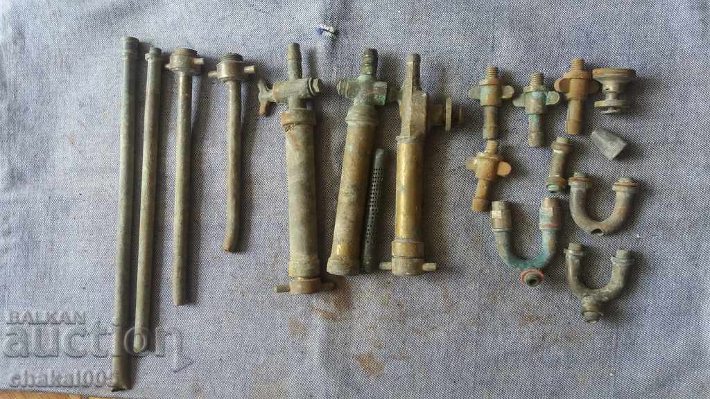 Parts for old copper sprinklers