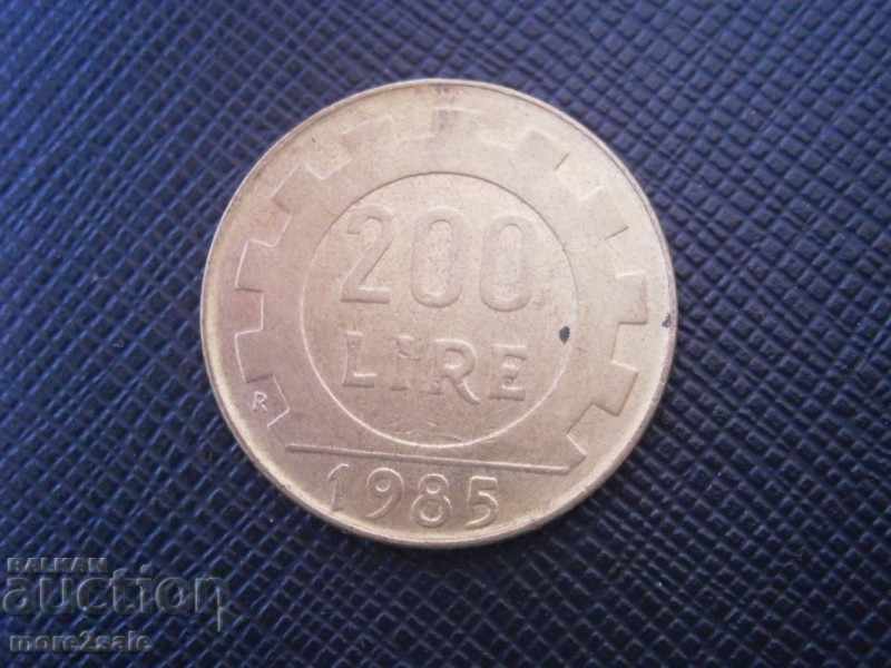 200 LEI 1985 ITALIA - MONEDA / 2