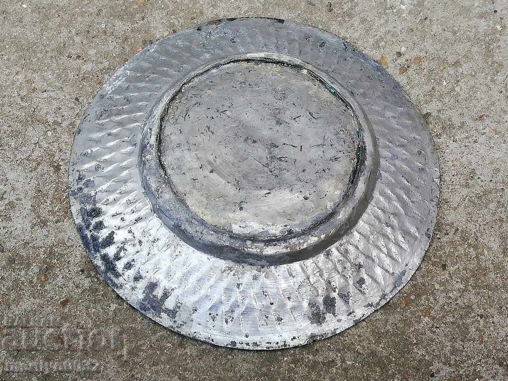 Ancient tin tin, saucer, bowl, tass, copper pot, baker - 5 Ancient tin tin, saucer, bowl, tass, copper pot, baker - 5