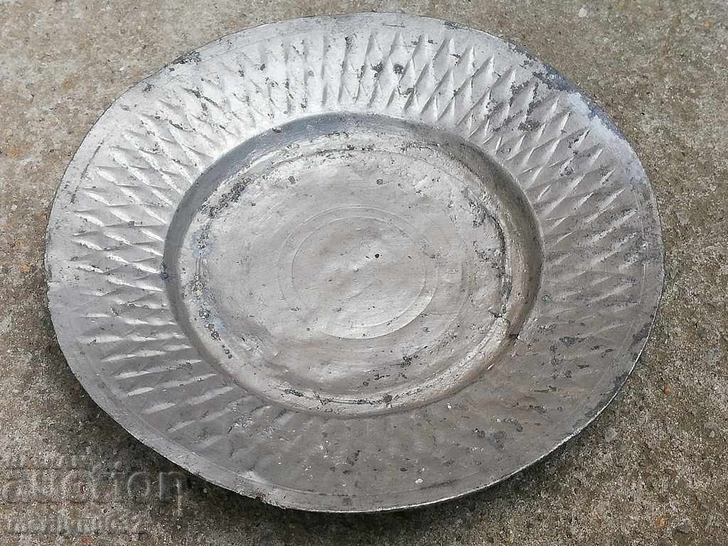 Ancient tin tin, saucer, bowl, tass, copper pot, baker - 6 Ancient tin tin, saucer, bowl, tass, copper pot, baker - 6
