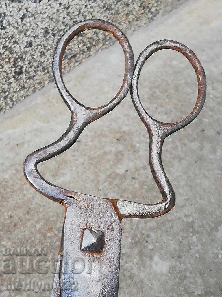 Delivery of Renaissance forged scissors, wrought iron Delivery of Renaissance forged scissors, wrought iron