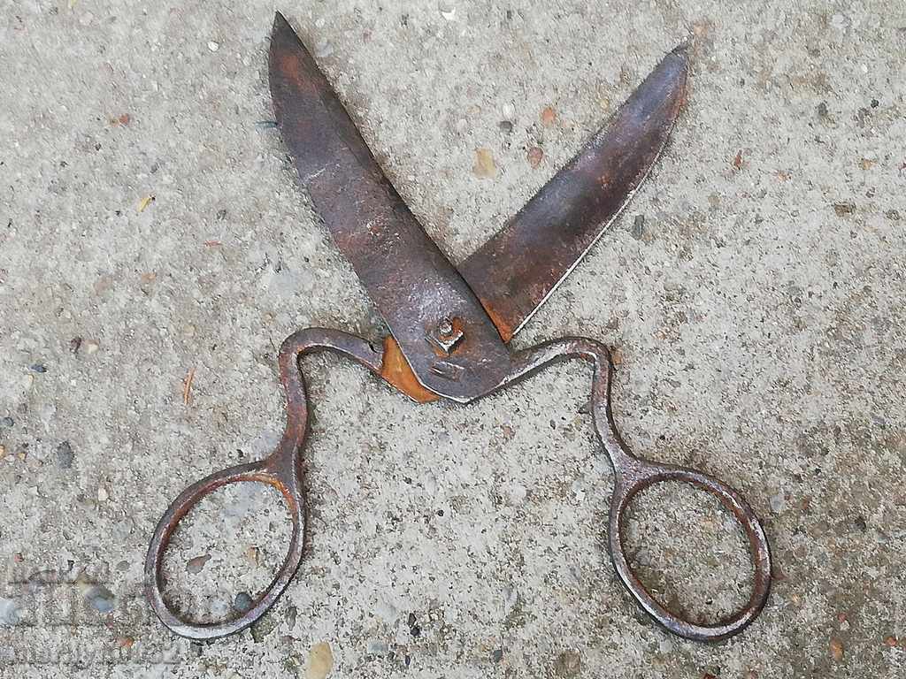 Renaissance forged scissors, wrought iron - 6 Renaissance forged scissors, wrought iron - 6