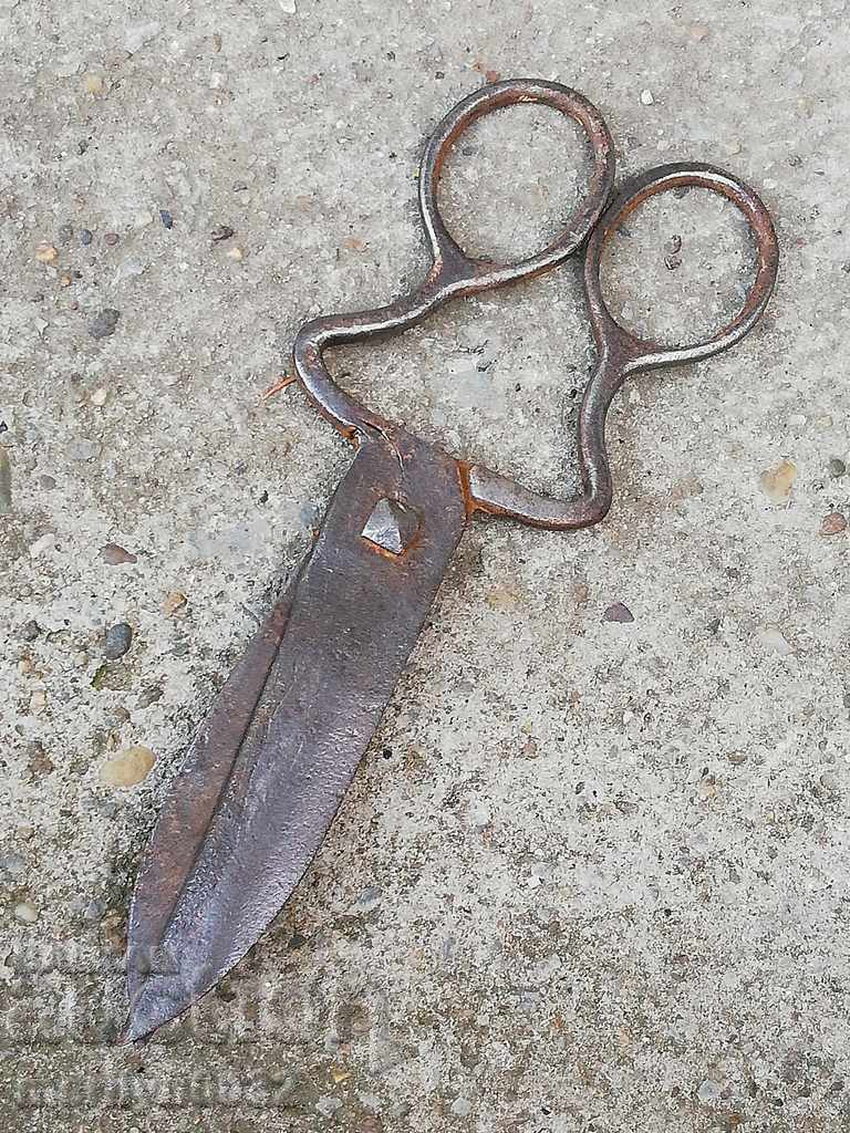 Renaissance forged scissors, wrought iron - 7 Renaissance forged scissors, wrought iron - 7