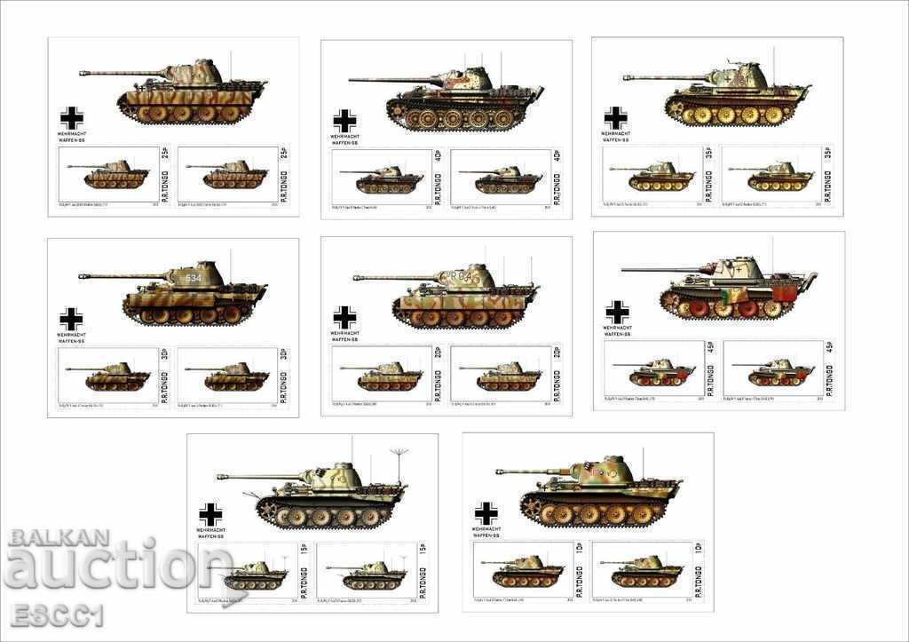 Pure blocks Tanks of the Second World War 2018 Tongo with price 65.00 BGN | € 33.23 Pure blocks Tanks of the Second World War 2018 Tongo with price 65.00 BGN | € 33.23