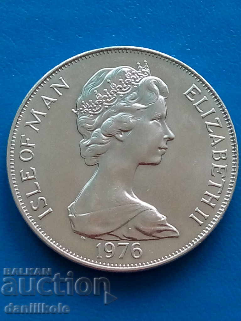 *$*Y*$* ISLE OF MAN 1 KRON 1976 200 USA - ELIZABETH II *$*Y*$* with price 39.00 BGN | € 19.94