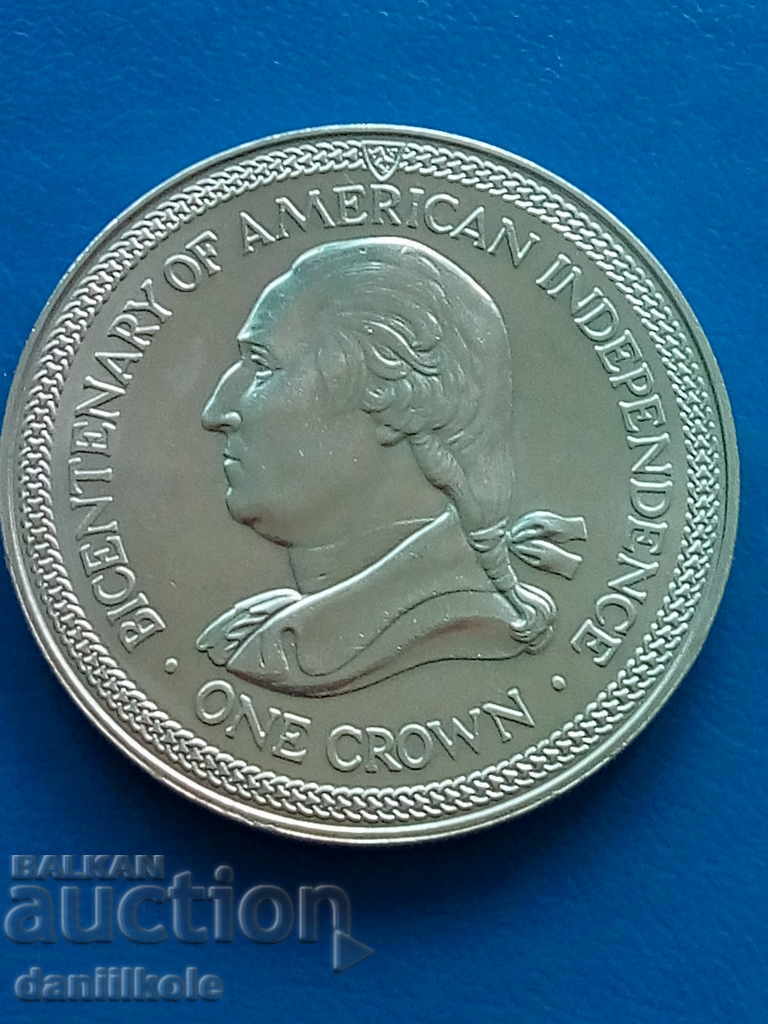 *$*Y*$* ISLE OF MAN 1 KRON 1976 200 SUA - ELIZABETH II *$*Y*$* *$*Y*$* ISLE OF MAN 1 KRON 1976 200 SUA - ELIZABETH II *$*Y*$*