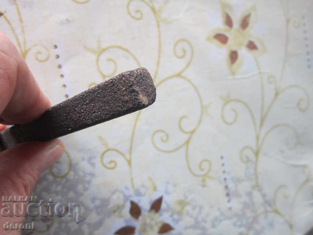 Παλιά γερμανική σπάτουλα Bruce Βέλγιο πέτρα για ξυρίσματος ξυραφιών 15 με τιμή 10.00 BGN | € 5.11