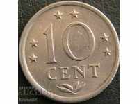 10 cents 1971, Netherlands Antilles