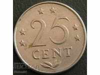 25 цента 1975, Холандски Антили
