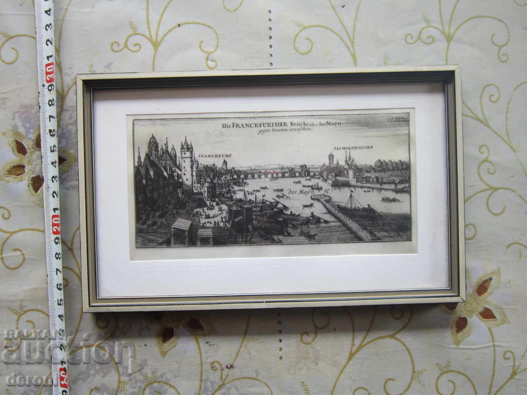 Pictură veche veche pe mătase țesută cu preț 220.00 BGN | € 112.48