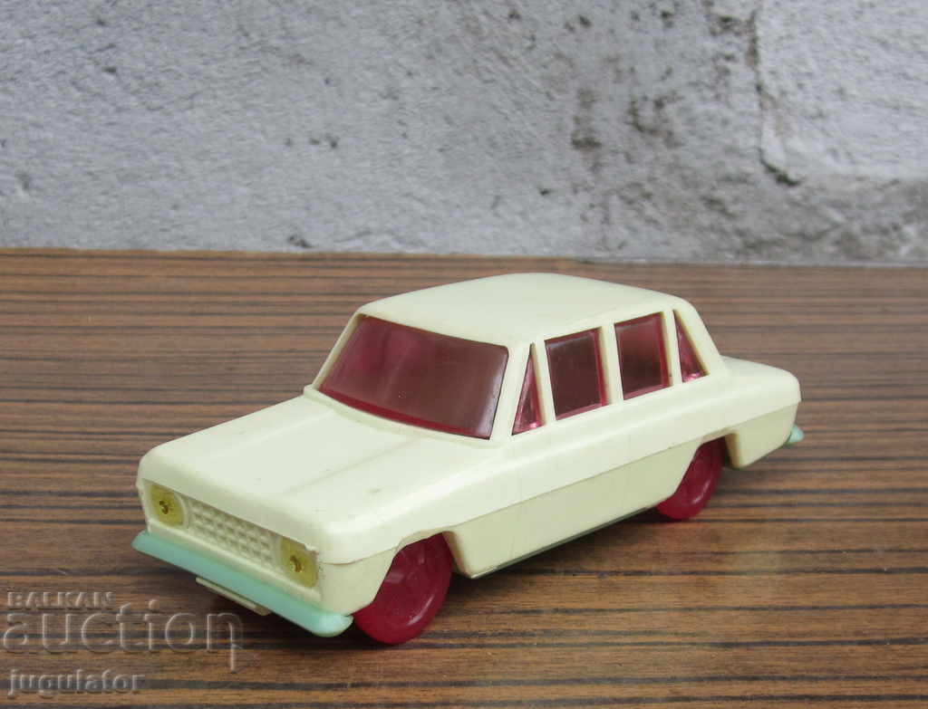 Old Bulgarian socialistic toy car model of Lada Zhiguli Old Bulgarian socialistic toy car model of Lada Zhiguli