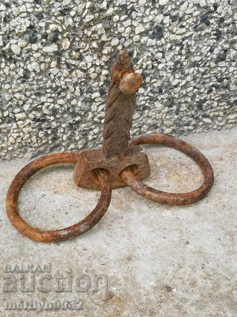 Metal rings, wrought iron for a wagon with price 36.00 BGN | € 18.41 Metal rings, wrought iron for a wagon with price 36.00 BGN | € 18.41