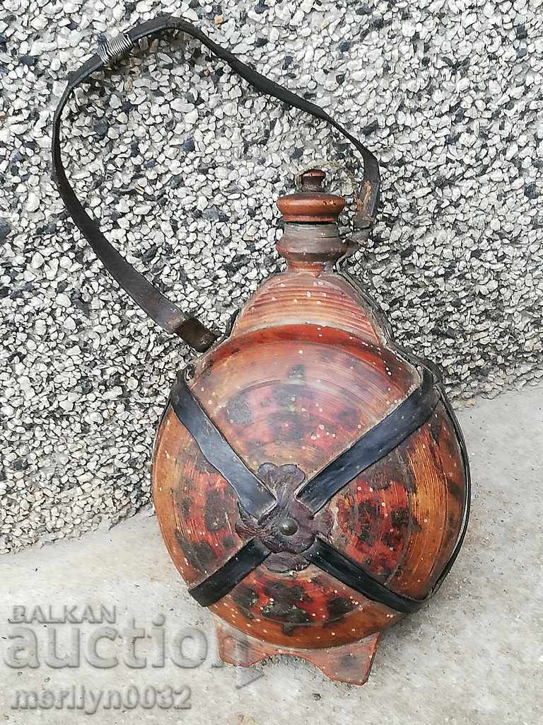 Painted cracker, wooden bucket - 5 Painted cracker, wooden bucket - 5