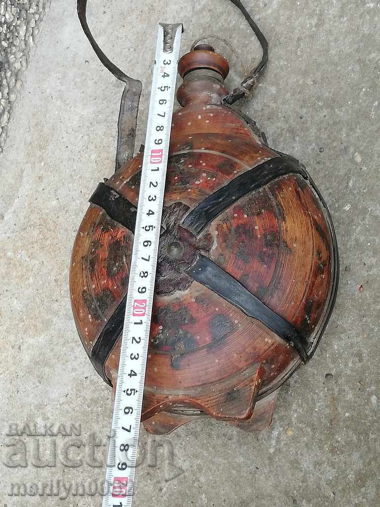 Painted cracker, wooden bucket - 6 Painted cracker, wooden bucket - 6